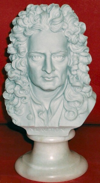 Sir Isaac Newton Bust Portraiture Statue